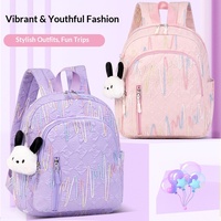 Sac à dos de voyage en nylon super léger avec bretelles à coussin d'air pour l'école, sac tendance