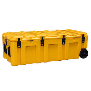 Boîte à outils à roulettes KUER 175L en LLDPE moulé par rotation, pour rangement extérieur, type rectangulaire sur pied - Product Image 2