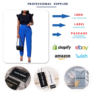 D437 <span class=keywords><strong>pantaloni</strong></span> da donna <span class=keywords><strong>pantaloni</strong></span> <span class=keywords><strong>eleganti</strong></span> da carriera abiti da ufficio <span class=keywords><strong>pantaloni</strong></span> da donna a <span class=keywords><strong>vita</strong></span> alta Casual <span class=keywords><strong>con</strong></span> cintura - Product Image 3