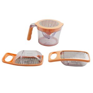 Nouvelle couleur Table <span class=keywords><strong>citron</strong></span> <span class=keywords><strong>citron</strong></span> <span class=keywords><strong>citron</strong></span> presse-agrumes avec tasse de rangement <span class=keywords><strong>gingembre</strong></span> râpe à légumes pour Gadgets de cuisine outils manuels accessoires - Product Image 6