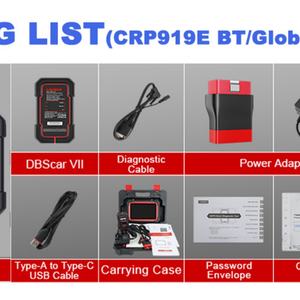Professionele CRP919E BT Volledige Systeem Automotive ECU Programmerings OBD2 Diagnose Gereedschap 31 Resets Scanner Launch CRP919E BT - Product Image 6