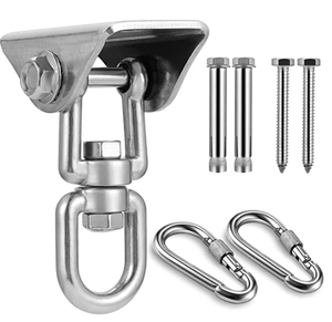 Support de sac lourd à rotation 360° pour <span class=keywords><strong>hamac</strong></span> suspendu Woss, chaise, pod, balançoire de yoga - Product Image 1