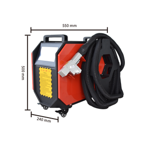 Hot bán cầm tay laser làm sạch rỉ sét loại bỏ đầu laser sơn Removal Cleaner cho kim loại Laser máy làm sạch - Product Image 2