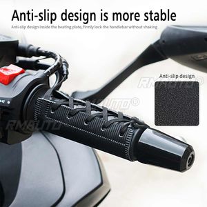 Cubierta de manillar calefactable USB para motocicleta, 3/5 velocidades, 22-30 mm, puños calefactables, empuñaduras eléctricas para coche, calentadores de manillar para invierno - Product Image 5