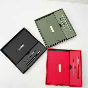 <span class=keywords><strong>Brand</strong></span> <span class=keywords><strong>New</strong></span> Nguồn cung cấp văn phòng máy tính xách tay A5 da máy tính xách tay Tạp Chí máy tính xách tay với bút - Product Image 6