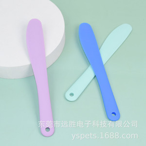 Grattoir en silicone pour animaux de compagnie, petit couteau en forme de lame pour crème, confiture, pain, outil de pâtisserie, usage quotidien en cuisine - Product Image 2
