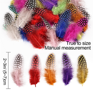 Pluma al por mayor 120 piezas 2-3 pulgadas pluma <span class=keywords><strong>de</strong></span> faisán <span class=keywords><strong>de</strong></span> gallina <span class=keywords><strong>de</strong></span> <span class=keywords><strong>Guinea</strong></span> para manualidades DIY sombreros atrapasueños decoración gran oferta para bodas - Product Image 4