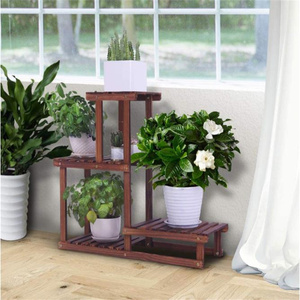 Soporte organizador <span class=keywords><strong>de</strong></span> plantas para interior y exterior, estante <span class=keywords><strong>de</strong></span> <span class=keywords><strong>madera</strong></span> para flores, maceta <span class=keywords><strong>de</strong></span> <span class=keywords><strong>madera</strong></span> - Product Image 6