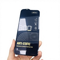 Protection d'écran en verre trempé 300cc Grand Arc 3D Radian Verre Asahi du Japon 0,5 mm d'épaisseur Colle intégrale Grade 9H AAA pour téléphone portable