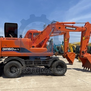 รถขุดล้อยาง Doosan 150W-7 มือสองคุณภาพสูง |   รถขุดล้อยางมือสอง รุ่นปี 2022 ใช้งานน้อย |   บันทึกการบำรุงรักษาอย่างสมบูรณ์ - Product Image 1