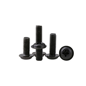 M4 M5 oxyde noir en acier au carbone <span class=keywords><strong>Phillips</strong></span> <span class=keywords><strong>Vis</strong></span> À Tête Cylindrique Avec Col - Product Image 3
