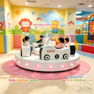 Manège souple pour enfants, équipement de divertissement rotatif pour fêtes, centres commerciaux et écoles maternelles, carrousel souple pour enfants - Product Image 4