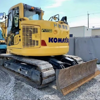 Excavatrices KOMATSU d'occasion PC138 US à vendre, excavatrice sur chenilles d'occasion PC 138 en bon état