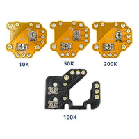 SYYTECH Solution de réparation de dérive de joystick analogique 3D pour manettes PS4, PS5, Xbox One, Elite 2, Series S, X, Switch Pro 10K 50K 100K 200K