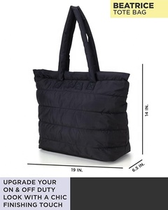 Sac fourre-tout rembourré léger personnalisé pour femmes - Product Image 2
