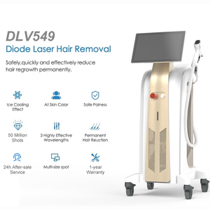Dispositivo Portatile Non Cristallino per Epilazione Laser a Diodi a 3 Lunghezze d'Onda con Funzione Sbiancante per Tutti i Tipi di Pelle - Product Image 6
