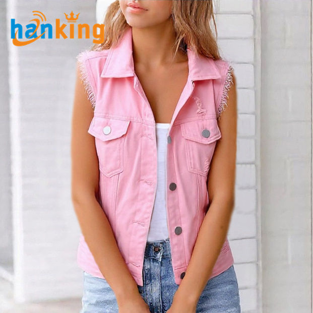 Pink-Sleeveless Sleeve