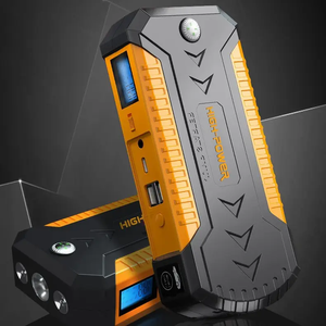 Autoway Démarreur de voiture à charge rapide haute puissance 12V Batterie de secours portable Booster 600A/1000A Courant de pointe Lumière LED Anti-étincelles - Product Image 6