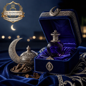 Extrait de <span class=keywords><strong>Parfum</strong></span> Unisexe Moonlight Oud 30% <span class=keywords><strong>Iris</strong></span> Argenté Safran Oud Rose Bois de Santal Musc Cadeau Ramadan - Product Image 4