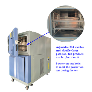 תא אקלים מיני 30l הניתנים להתאמה אישית על ידי יצרן עיצוב נירוסטה יציב עבור התרמוהיגרומטר 1 אחריות לשנה - Product Image 4