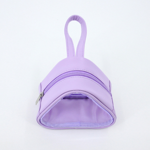 BSCI usine <span class=keywords><strong>Triangle</strong></span> forme Mini sac cosmétique Portable PVC PU petite pochette de <span class=keywords><strong>maquillage</strong></span> avec fermeture à glissière Style de mode - Product Image 6