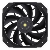 COOLLEO EtianFF135 Noir 6 Caloduc PC Radiateur Ordinateur Radiateur Refroidisseur D'air CPU Refroidissement LGA115X/1200/1700/1851AMD Ryzen AM4/5