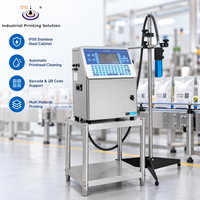 Imprimante jet d'encre CIJ PRIMA-B600 PLUS pour l'impression de codes de date et de lots sur bouteilles en plastique, câbles et tuyaux