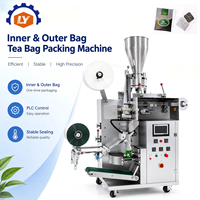 Machine d'emballage de sachets de thé haute performance avec pochette extérieure pour thé parfumé, thé aux fleurs, sachet à fil, machine de scellage de sachets