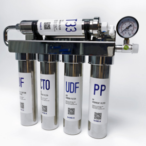 Under <strong>Sink</strong> Stainless Steel 304 UF <strong>Water</strong> <strong>Filter</strong> 5 Stage Ultrafiltration <strong>Water</strong> Purifier System with Faucet <strong>for</strong> Kitchen - Product Image 2