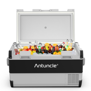 Gran capacidad 100L caja de refrigeración portátil para coche para camión 12V 24V nevera viaje refrigerador congelador soporte personalizado - Product Image 3