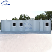 Contenedor de envío plegable/expandible prefabricado 40 pies expandible casas hogar