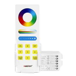 FUT043A+ <span class=keywords><strong>Controller</strong></span> LED RGBW 3 in <span class=keywords><strong>1</strong></span> a Doppio Colore con Telecomando Wireless Certificato ROHS Portata 30m - Product Image 1