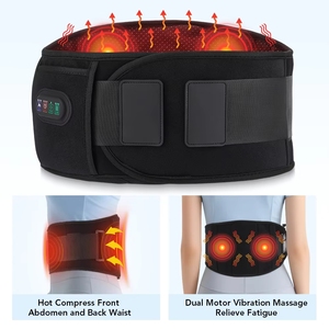 Ceinture de massage chauffante 2 en 1 pour l'abdomen et le bas du dos, avec compresse chaude et soutien lombaire - Product Image 3
