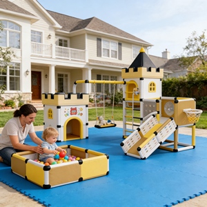 Structure d'escalade intérieure de grande taille et peu encombrante pour les petits centres de jeux commerciaux et les salles de jeux de <span class=keywords><strong>boutique</strong></span> - Product Image 2