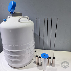 ถังอลูมิเนียมไนโตรเจนเหลว10ลิตรสีขาวแบบใหม่สำหรับโรงแรมฟาร์มช่องเก็บของ500L ภาชนะความดันสุญญากาศ - Product Image 3