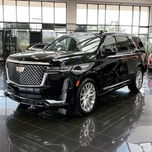 Nuevo Cadillac Escalade SUV Asientos de cuero cómodos Motor Turbo con sistema de dirección hidráulica RWD Drive Gas Car SUV