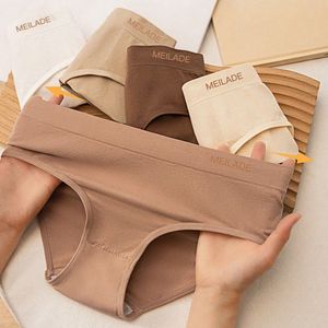 Bragas <span class=keywords><strong>de</strong></span> Algodón sin Costuras <span class=keywords><strong>de</strong></span> Cintura Media para <span class=keywords><strong>Mujer</strong></span>, <span class=keywords><strong>Ropa</strong></span> <span class=keywords><strong>Interior</strong></span> Femenina tipo Short <span class=keywords><strong>de</strong></span> Tiro Medio - Product Image 1