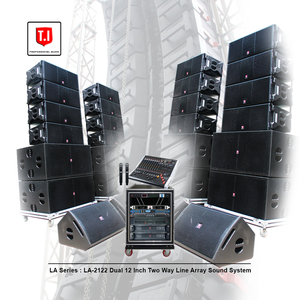 La-2122 kép 12 "inch dòng mảng âm thanh thụ động không thấm nước chuyên nghiệp dòng mảng Loa DJ hoàn chỉnh hệ thống âm thanh thiết lập - Product Image 1