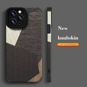 Funda de Teléfono de Madera Personalizada de Alta Gama para iPhone, Nuevo Estilo, Resistente a Golpes, Protectora - Product Image 1