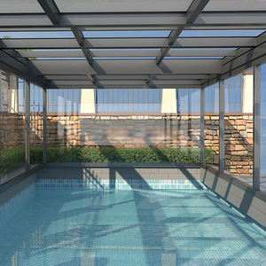 Алюминиевый чехол для бассейна, современный дизайн - Product Image 4