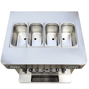 CE kolice helado suave 7 sabores saveurs softeismaschine machine à crème glacée molle/machine à crème glacée au yaourt avec pré-refroidissement - Product Image 6