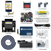 Nouveau SCULPFUN S9 S6 S6 Pro à S30 Ultra 22W 33W tête Laser découpe gravure Machine Module Kit de mise à niveau
