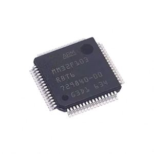 Circuits intégrés CI MM32F103RBT6 QFP64 MCU Puce IC MM32F103 - Product Image 1