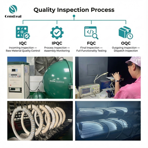 Lampe à <span class=keywords><strong>cils</strong></span> LED à double bras réglable en or avec un CRI élevé de 95, bras oscillant, lampe de salon pour la lecture et les <span class=keywords><strong>cils</strong></span>, construction en métal - Product Image 4