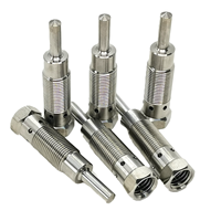 Boîtier de sonde thermique personnalisé, sonde de température NTC, boîtier de sonde en laiton, boîtier de sonde fileté, acier inoxydable