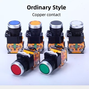 <span class=keywords><strong>Interrupteur</strong></span> à bouton-poussoir à réinitialisation automatique LA38-11, 22 mm, contact argenté, 220 V, petits interrupteurs à bouton-poussoir - Product Image 5