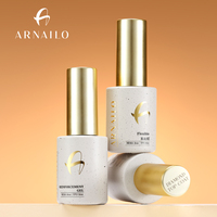 ARNAILO Hema Free TPO Free Diamond Top Coat Transparent Super Brillant Anti-Jaunissement Professionnel Gel de Finition pour Ongles Fournitures de Salon Séchage Rapide