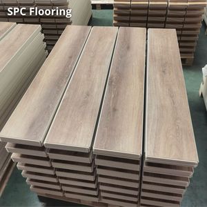 Revêtement de sol en vinyle carreaux Spc pierre brillante fabricant étanche <span class=keywords><strong>clic</strong></span> tacheté bande de bord de gomme vinyle 8mm 40mm <span class=keywords><strong>largeur</strong></span> revêtement de sol Spc - Product Image 6