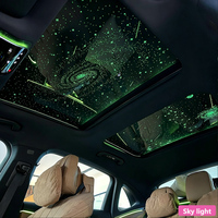Luz Ambiental de Techo Panorámico con Efecto Cielo Estrellado para Clase E W214 W213, Tira LED para Techo Estrellado MBUX