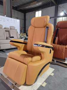 Asientos de Aviación de Cuero para Vehículos Comerciales, Lujosos <span class=keywords><strong>e</strong></span> Impermeables para <span class=keywords><strong>Vito</strong></span> y Toyota Sienna - Product Image 5